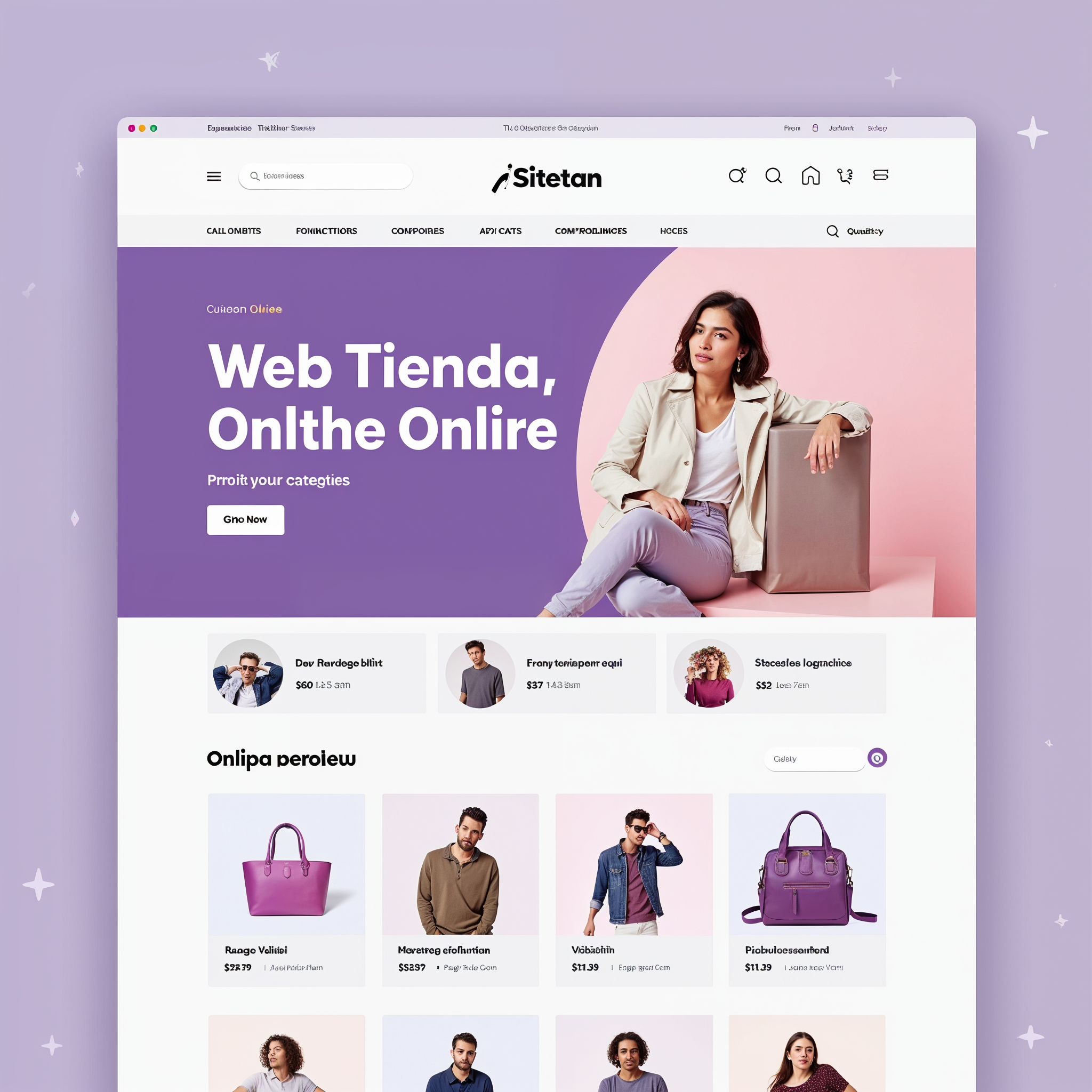 Sitio de Ecomerce - Tienda Online